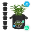 5 gallon fabric pot	