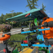 GREEN back - CANOPY KIT for ROPS System		