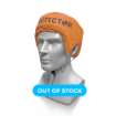 Orange Disposable Helmet	