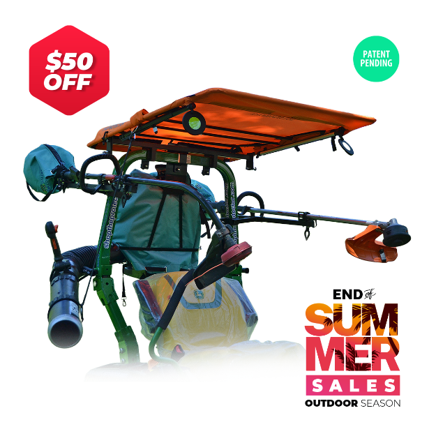 Foldable CANOPY KIT for ROPS System Orange