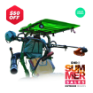 Foldable CANOPY KIT for ROPS System Green