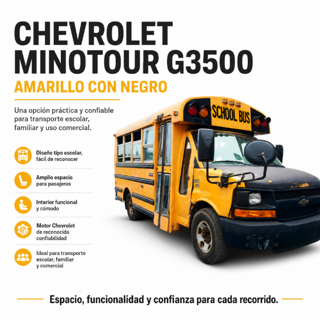 Picture of Chevrolet Minotour G3500 School Bus